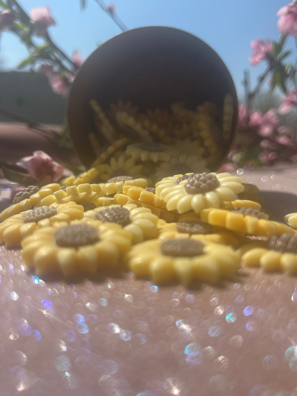 spring sun wax melts