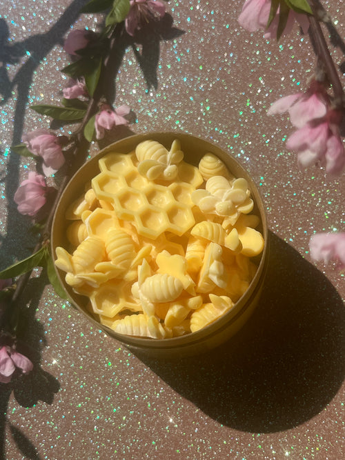 golden honey wax melts